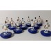 Subbuteo Andrew Table Soccer Olympique-Lyonnais 2004-05 on Classic hasbro bases